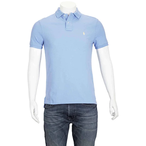 Polo Ralph Lauren Men's Embroidered Logo Polo Shirt, Size: XS, Blue
