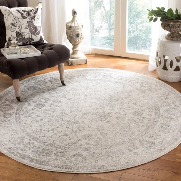 Safavieh Adirondack ADRW109B 2&6x22 x 12&0x22 Runner Grey - Black Area Rug
