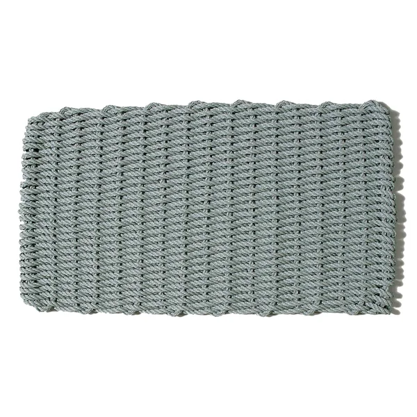 Cape Cod Welcome Door Mat - Size: 18L x 30W, Gray