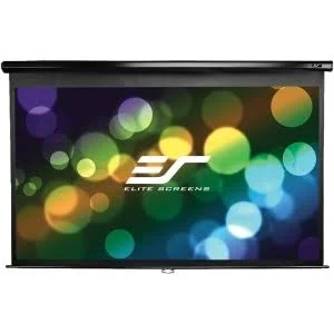 Elite 135in Diag Manual Projectr Screen