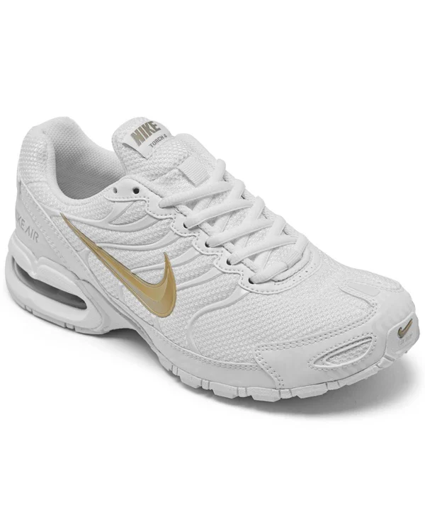 Nike Air Max Torch 4 Womens Shoes Size 10 - Color: White/Gold, Women's