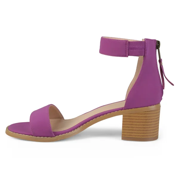 Journee Collection Women's Percy Sandals - Grey
