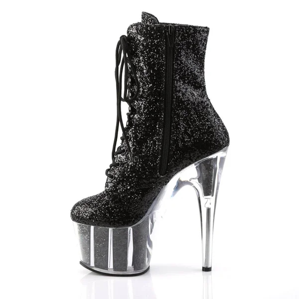 Pleaser - ADORE-1020G 9, Silver Glitter/Silver Glitter