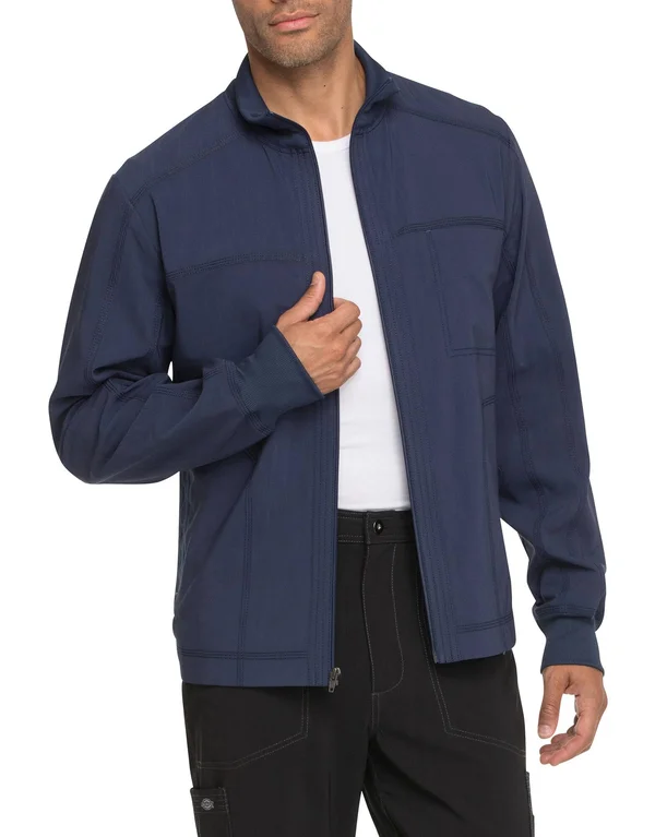 Dickies DK335 Men's Zip Front Jacket - D-Navy