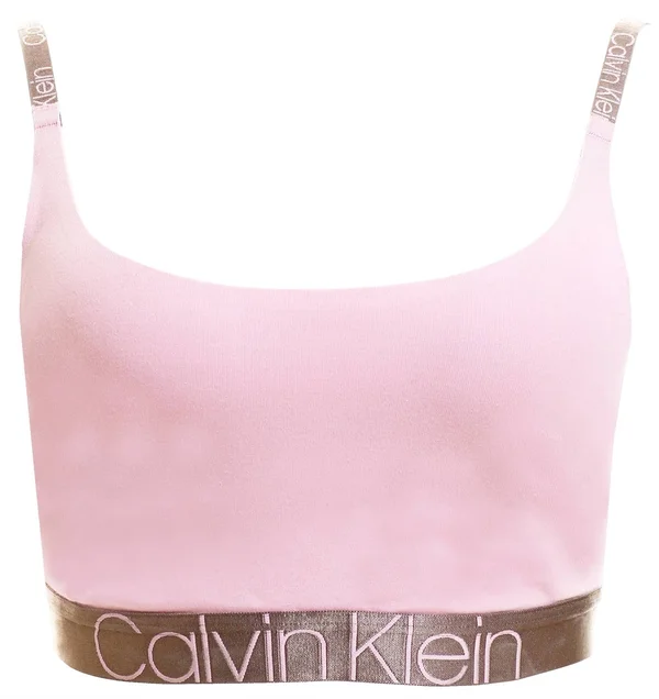 Calvin Klein Echo Pink Bralette - Icon