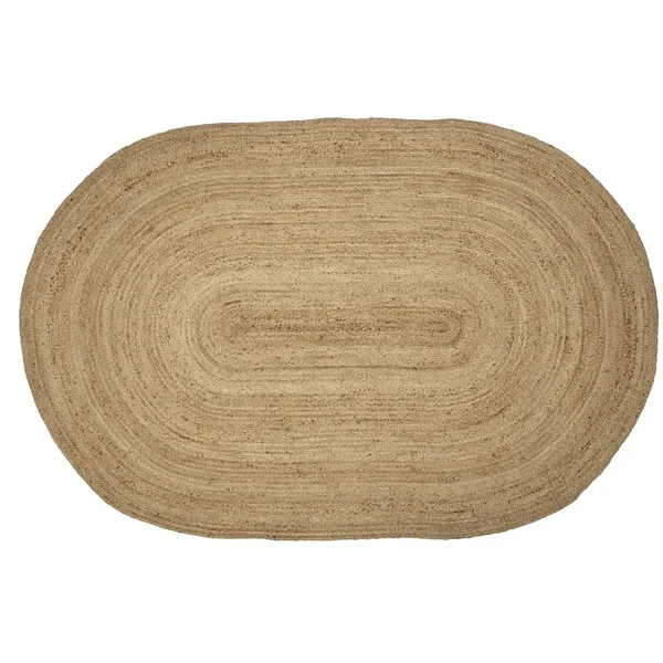VHC Brands Natural Jute Oval Rug