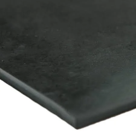 Rubber-Cal Neoprene 3/16 in. Thick x 36 in. Length x 192 in. Width Commercial Grade - 60A Rubber Sheet, Black 20-101