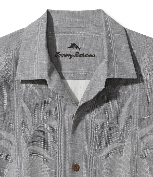 Tommy Bahama Men's Tahitian Border Shirt - Shadow