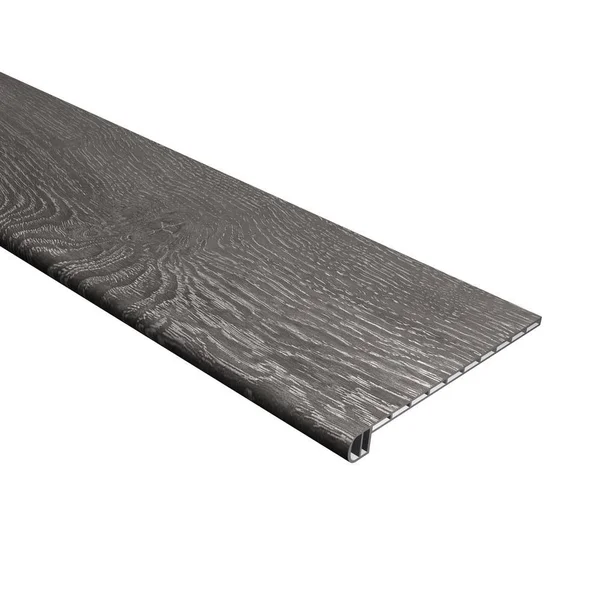 Cali Vinyl Pro with Mute Step 11.5-in x 48-in Breakwater Oak Stair Tread in Brown - 7914500517