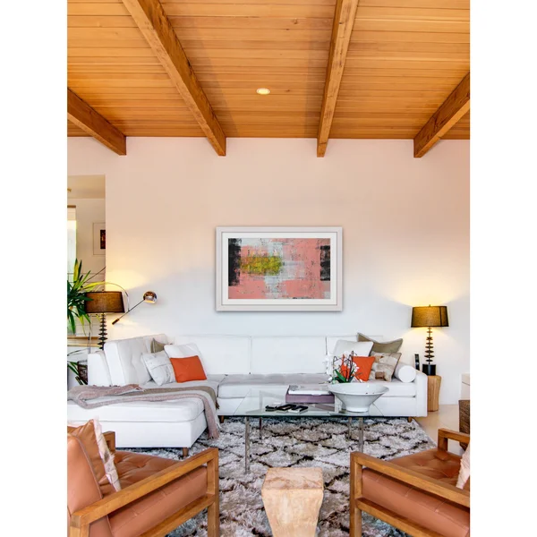 Marmont Hill Fragmented Thought Framed Painting Print - 16x22 H x 24x22 W x 1.5x22 D