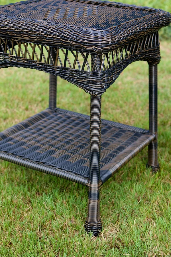 Tortuga Outdoor PSR2-P Portside Plantation Rocker Set, Dark Roast