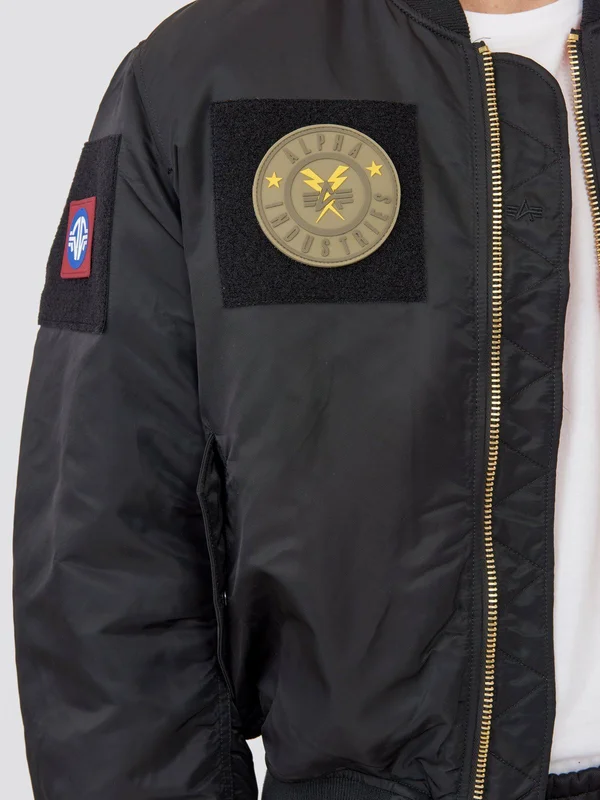 Alpha Industries, MA-1 Flex Bomber Jacket Black, 2XL