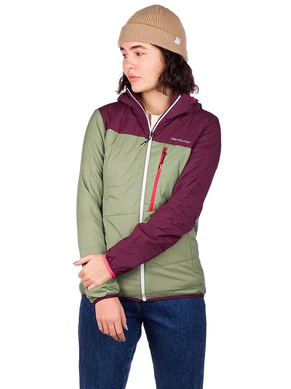 Ortovox Swisswool Zebru Fleece Jacket Green Women, Size Xs