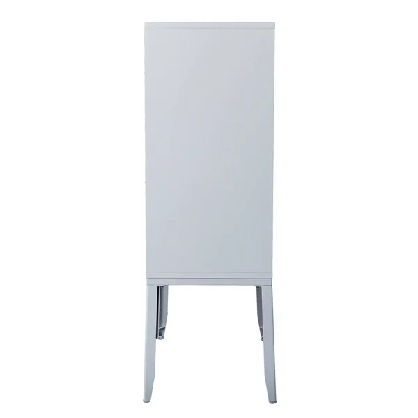 Hurstvey Double Door Storage Cabinet White - Aiden Lane