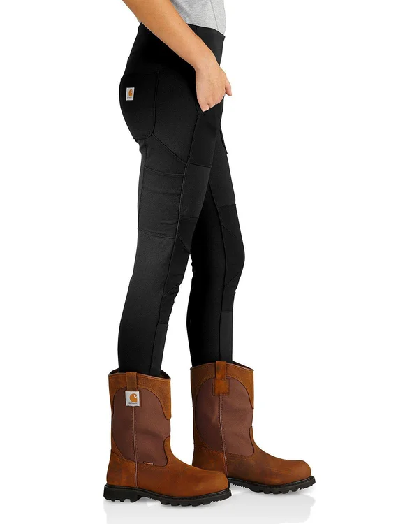 Carhartt Force Utility Legging - Women's Black Heather Small Regular