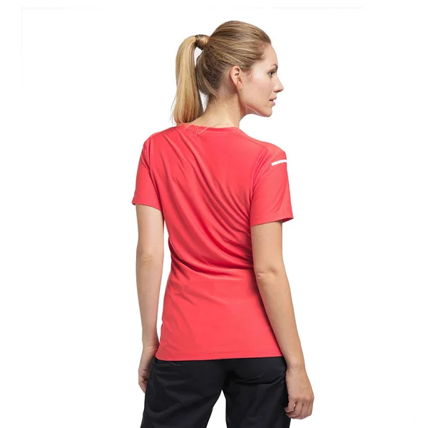 Haglofs Womens L.I.M Tech Tee Hibiscus Red