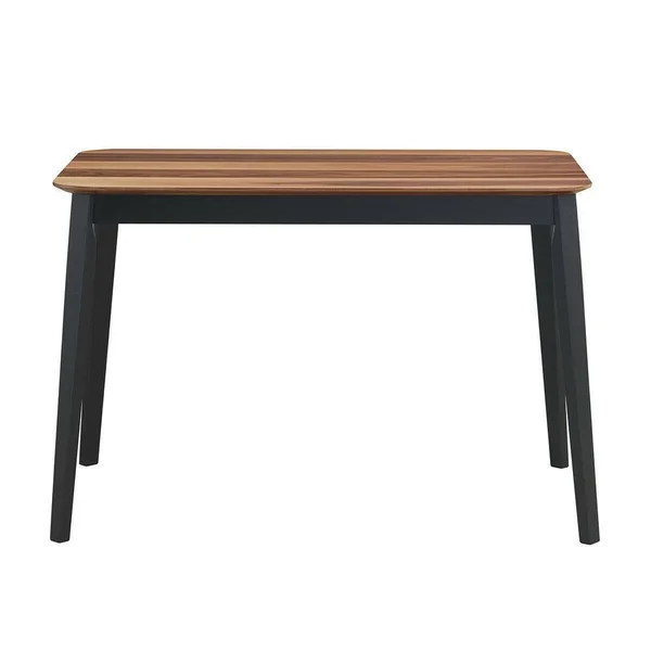 Boyel Living 43.5 in. Brown Wood Mid Century Rectangular Dining Table