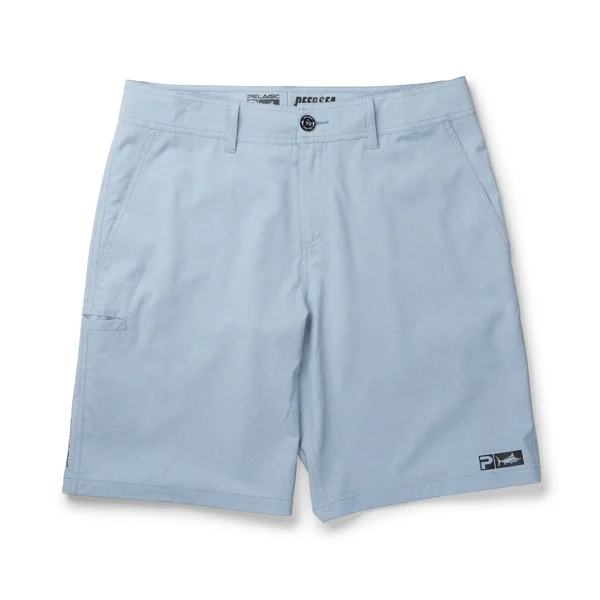 Pelagic Deep Sea Hybrid Fishing Shorts - Slate - 38