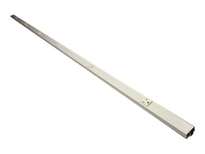 Wiremold G20GBA612 - Plugmold 6ft. 2 Circuit 12in. OC 2000 Gray