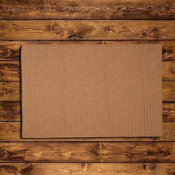 Colonial Mills Westminster Braided Rug Evergold, Size: 2 x 7 ft.