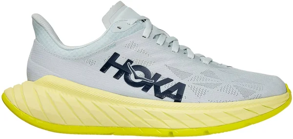 Hoka Women's Carbon x 2 Blue Flower, Luminary Green, 11, M