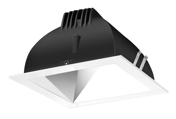 RAB LED Trim Mod 4 inch Square 50 Degree 2700K 90 CRI Specular Cone White Ring (NDLED4SD-50YYHC-S-W)