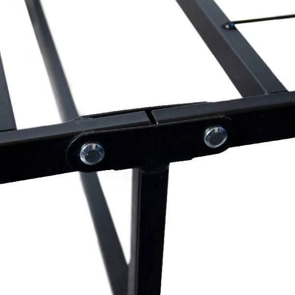 Premier 18x22 High Profile Platform Metal Base Foundation Bed Frame - Multiple Size