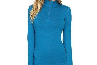 Icebreaker W&s 200 Everyday LS Half Zip Medium - Cruise