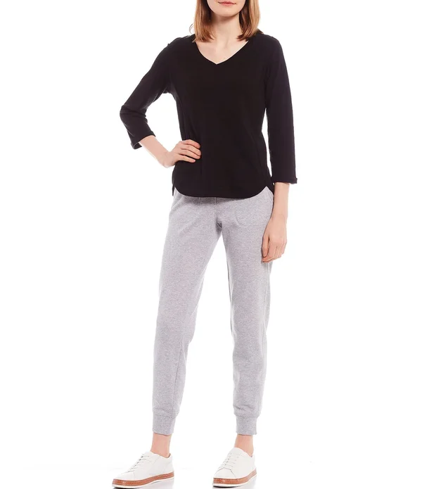 Calvin Klein Performance Pull-On Terry Joggers - Womens, L, Secret