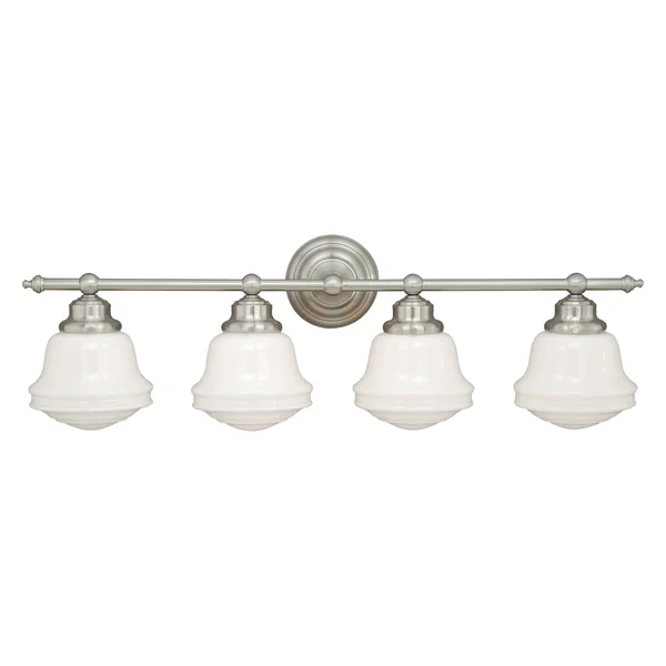 Vaxcel W0173 Huntley Satin Nickel 4 Light Vanity