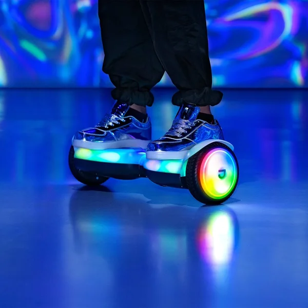 Jetson Plasma Black Hoverboard - Size: 23 inch x 7.3 inch x 7 inch