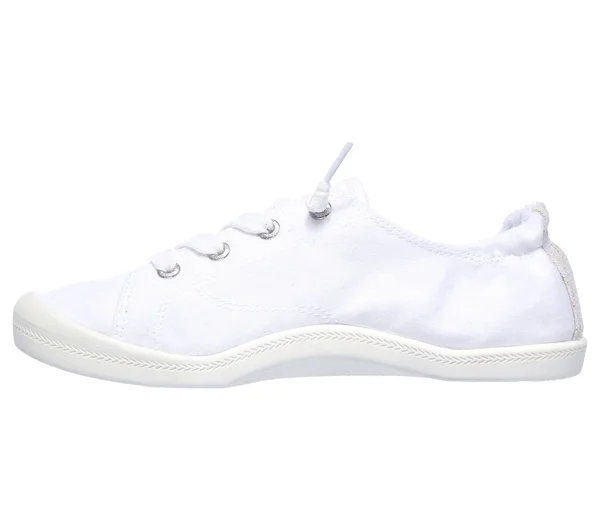 Skechers Women's Bobs Beach Bingo Ditch Day Sneaker, White