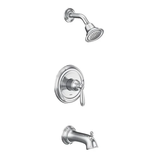 Moen Ut2153ep Brantford Tub and Shower Trim Package - Chrome - Silver