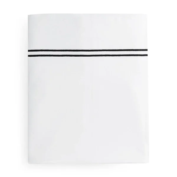 Sferra Grande Hotel Flat Sheet, Twin - White/Cornflower