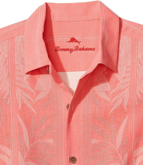 Tommy Bahama Men's Tahitian Border Shirt - Shadow