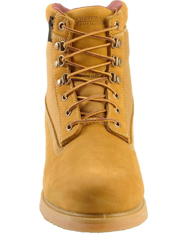 Chippewa Men's 6-Inch Nubuck Work Boots