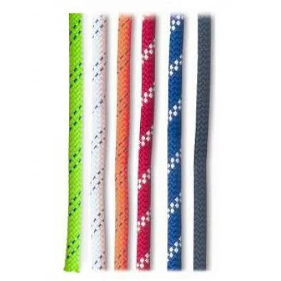 CMC New England Ropes KM III - 7/16x22 Rope White w/ Blue Stripe - 100&
