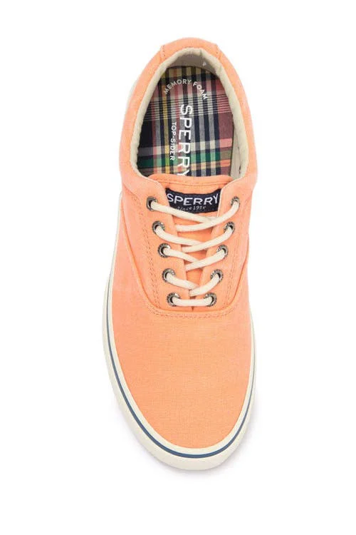 Sperry Halyard CVO Sneaker - Men's, Coral, Size 9, Sneakers