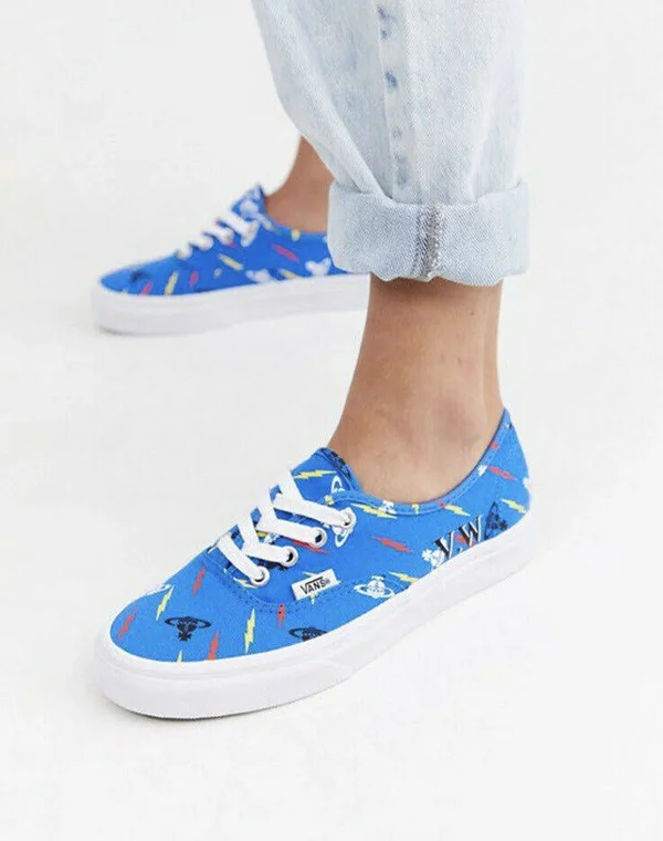 Vivienne Westwood x Vans Authentic (Thunderbolt Orbs/True White)