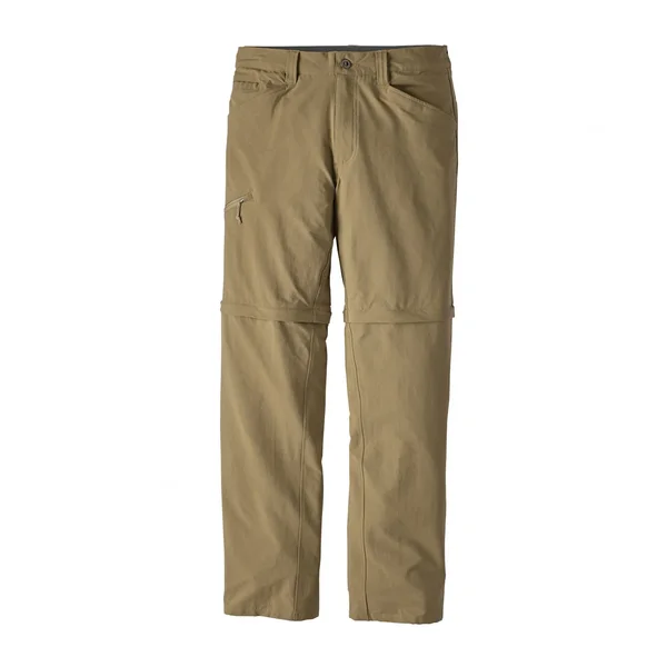 Patagonia Men's Quandary Convertible Pants Ash Tan, 36