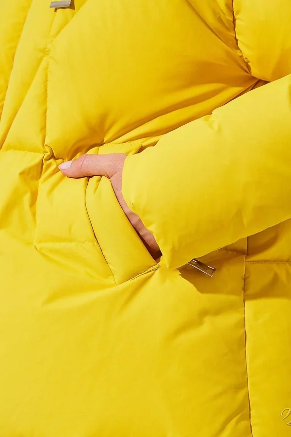 Stratosphere Down Filled Slouchy Puffer Jacket – MPG Sport Primary Yellow, M