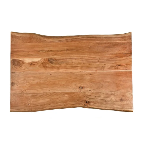 Mila Live Edge Dining Table (Natural - Black)