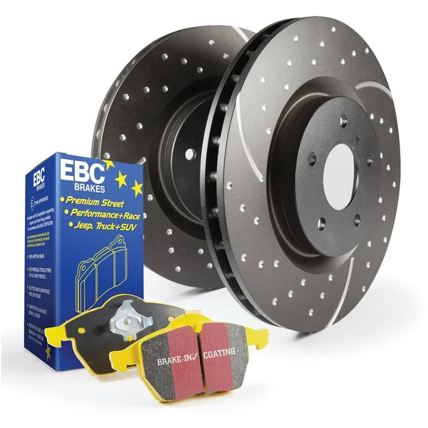 EBC Brake Kit - S5 Yellowstuff and GD Rotors - S5KR1271