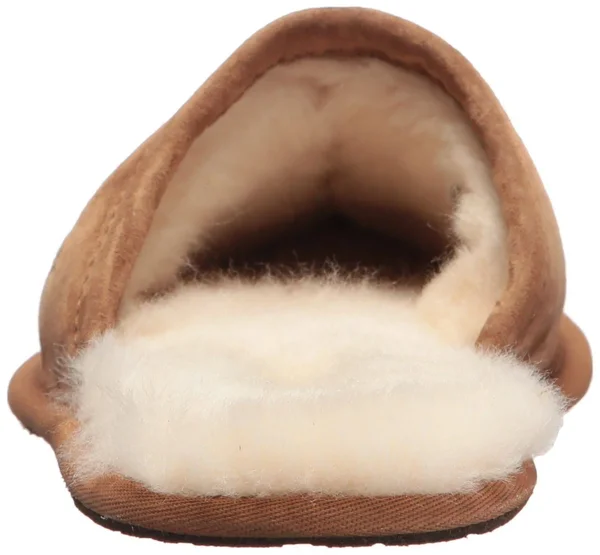 UGG Men's Scuff Slipper Suede In Chestnut - Size 10M