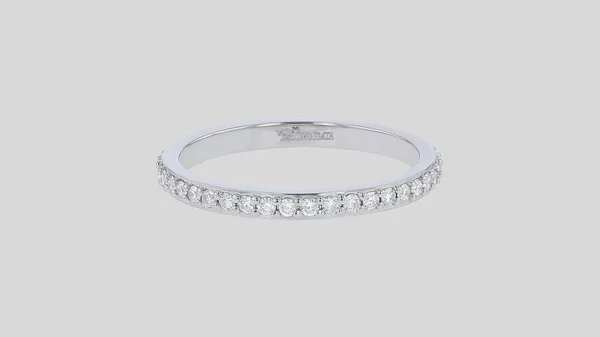 The Lab Grown Diamond Eternity Band Ring in White Gold - No閙ie Fine Jewelry, Handcrafted for Life&s Every Moment