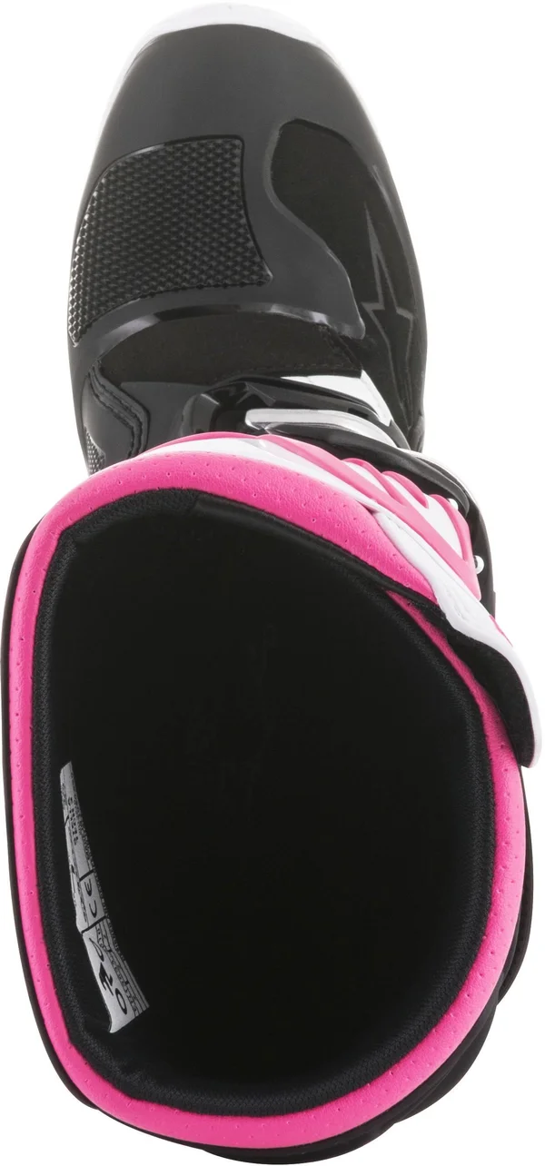 Alpinestars Stella Tech 3 Womens Boots (8 - Black/White/Pink)