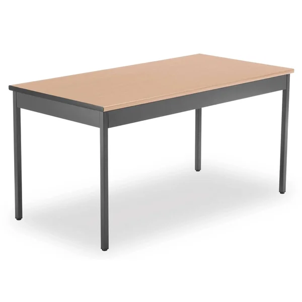 Ofm 60x22 Utility Table Maple