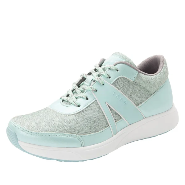 Alegria by PG Lite Women's Traq Qarma Sneaker - Size: 36, Mint Dew Mesh