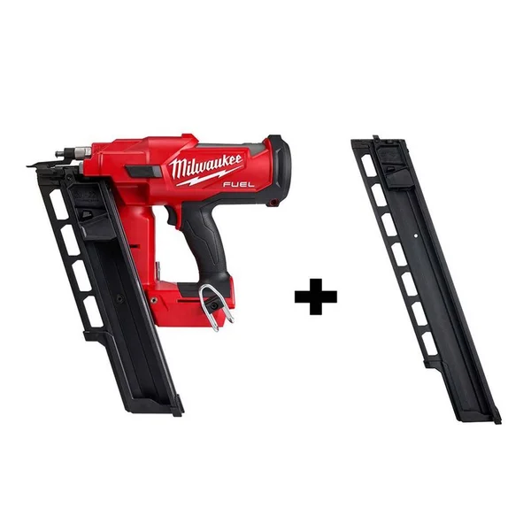 Milwaukee M18 Fuel 3-1/2 in. 18-Volt 21-Degree Lithium-Ion Brushless Cordless Framing Nailer Tool-Only with Extended Capacity Ma