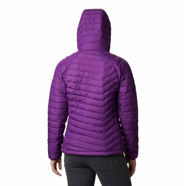 Columbia Powder Lite Hooded Jacket Violet Women XL
